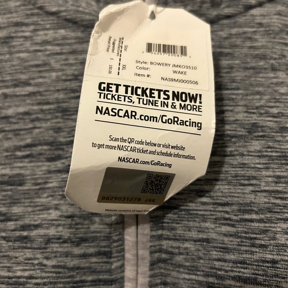 Men’s 2X NASCAR in Chicago half zip performance hoodie - Picture 4 of 7